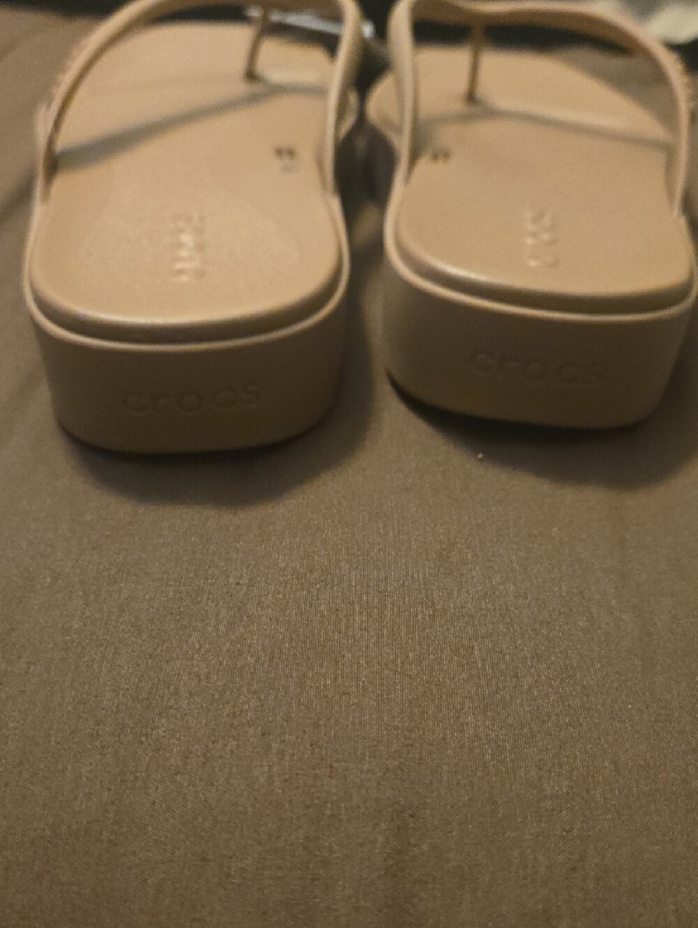 CROCS Women's MIAMI Platform Flip Sandals - Picture 3 of 7
